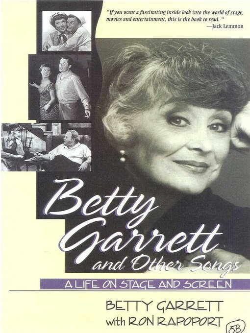 Title details for Betty Garrett and Other Songs by Betty Garrett - Available